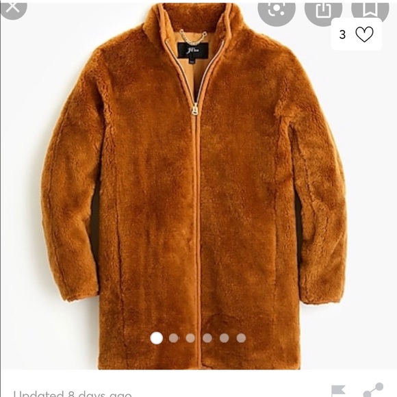 J. Crew Teddy Coat - Picture 3 of 8